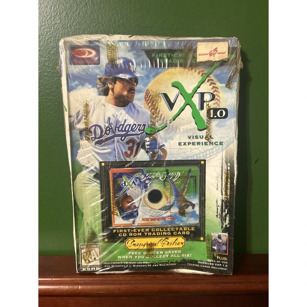 Donruss VXP 1.0 Inaugural Edition CD-ROM Trading Cards - Collector's Set